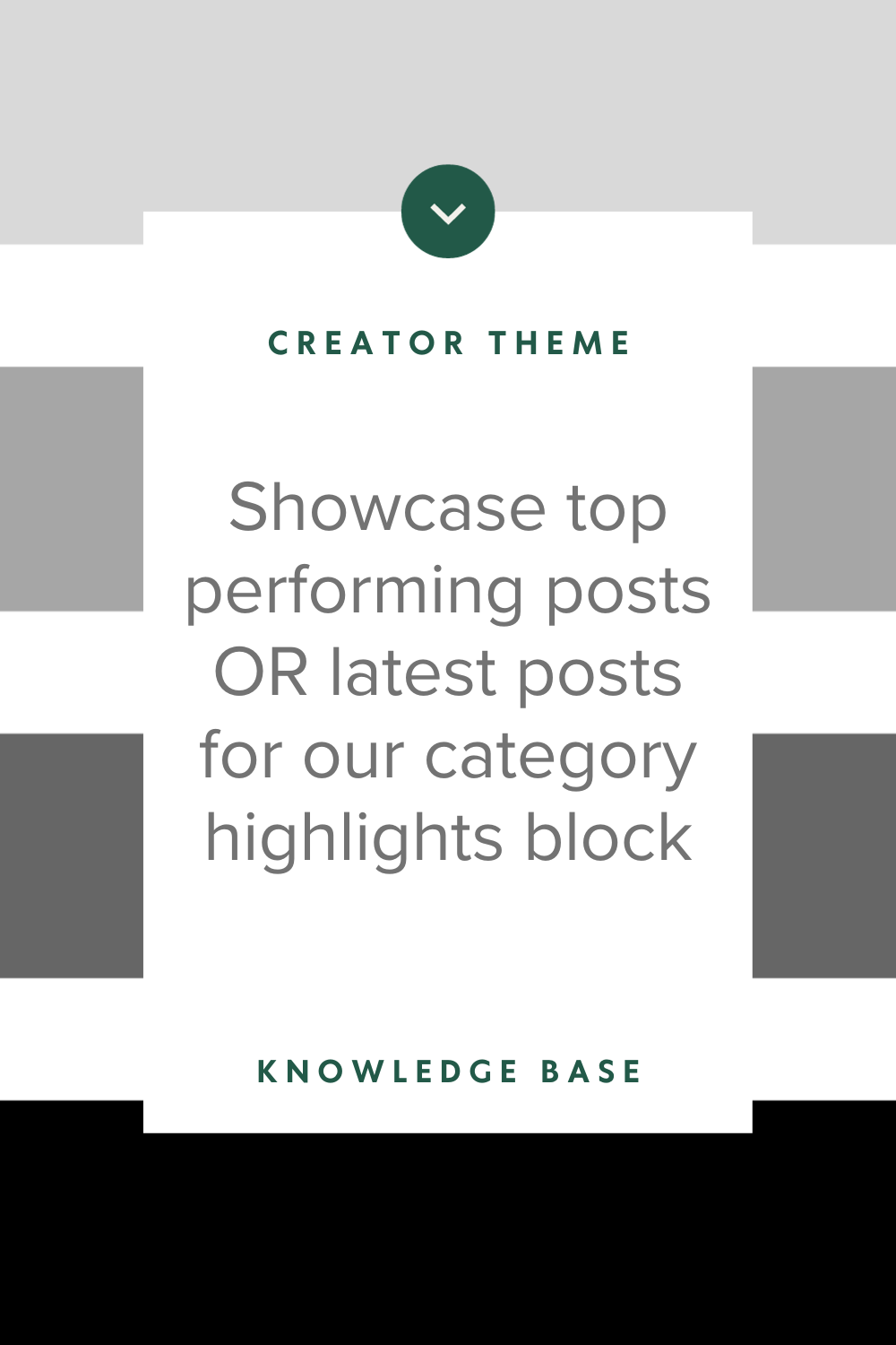 How to showcase top performing posts by category